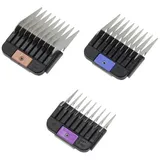 3 Metall / Edelstahl Aufsteckkämme / Aufsätze für Oster Golden A5 + A6. # 64771