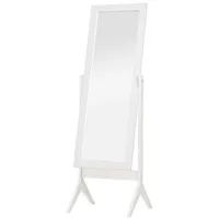Homcom Standspiegel 47 x 148 cm Weiß