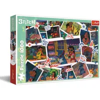 Trefl 10882 Stich Lilo & Stitch, Süße Erinnerungen 1000 Teile-Puzzle mit Märchenfiguren, kreative Unterhaltung, für Erwachsene und Kinder ab 12 Jahren, Mehrfarbig