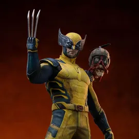 Iron Studios Deadpool 3 Art Scale 1/10 Wolverine & Headpool 22 cm