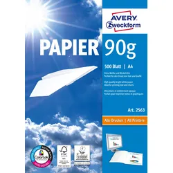 Format Papier A4 90 g/m2 500 Sheets