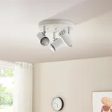 lux.pro Deckenleuchte Bathgate 3 x GU10 Weiß [ lux.pro