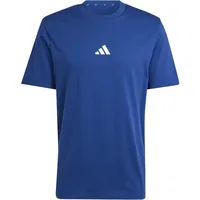 adidas Essentials Small Logo Single Jersey T-Shirt dunkelblau/weiß 3XL