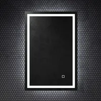 Mai & mai Bad-Spiegel mit Touchschalter, Beschlagfrei durch Antifog-Schich