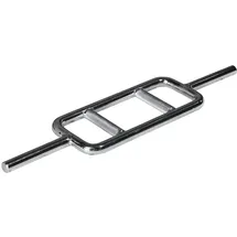 Sporttrend 24 Trizepstrainer Trizepsstange 25 mm silber