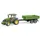 Bruder 02108 - John Deere 5115 M mit Bordwandanhänger 1:16