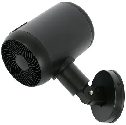 Beacon Lighting Wandventilator Jet Alu, Eisen, Stahl & Metall Schwarz