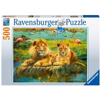 Ravensburger Puzzle Löwen in der Savanne