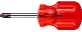 PB Swiss Tools Schraubendreher, für Phillips, mit Kunststoffheft, Kreuzschlitzgröße 2K