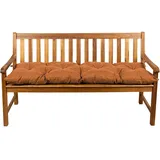 Gutekissen® Bankauflage Stuhlkissen Hollywoodschaukel Garten LS (170x50, Orange)