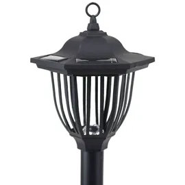 Grafner XXL LED Solar Standleuchte | 52 cm | schwarz | High-Power-LED'S | großer Akku | effizientes Solarpanel | Solar Leuchte Weg