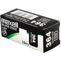 Maxell 364 Uhrenbatterie SR621SW 10 stuck