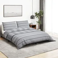 VidaXL Bettwäsche-Set 240x220 cm Baumwolle