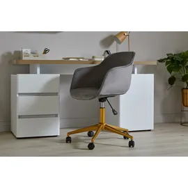 Jahnke SHELL WORX Samt Grau