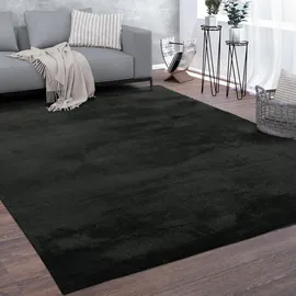 Paco Home Cadiz 630 Kurzflorteppich 300 x 400 cm schwarz 