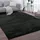 Paco Home Cadiz 630 Kurzflorteppich 300 x 400 cm schwarz 