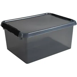 SUNWARE Aufbewahrungsbox the comfort-line 15 L 1-tlg. grau transparent