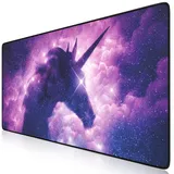 Titanwolf Gaming Mauspad XXL Unicorn schwarz