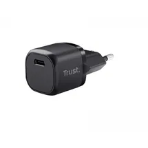 Trust Maxo Ultrakleines 20W USB-C-PD-Ladegerät, Schwarz