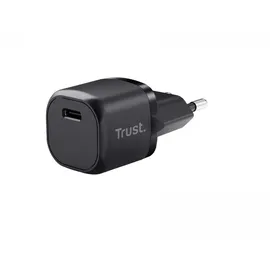 Trust Maxo Ultrakleines 20W USB-C-PD-Ladegerät, Schwarz