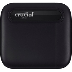 Crucial X6 Portable SSD externe SSD (1 TB) 540 MB/S Lesegeschwindigkeit schwarz