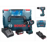 Bosch GSB 18V-90 C Professional Akku Schlagbohrschrauber 18 V 64 Nm Brushless + 1x Akku 5,0 Ah + Ladegerät + L-Boxx