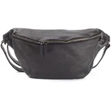 Harold's Submarine Gürteltasche Leder 32 cm - Schwarz