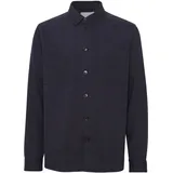 !Solid Langarmhemd blau XL