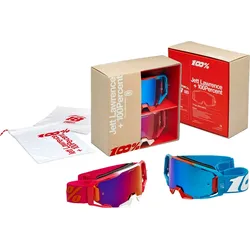 100 Percent ARmatic Jett Lawrence, Set Crossbrillen verspiegelt - Original Verspiegelt