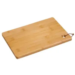 Kesper Servierbrettchen mit Herz, feuchtigkeitsabweisend, BIOFA-ÖL behandeltes Brettchen mit effektivem Schutz vor Rissen und Verformungen, Maße (L x B x H): 31,5 x 20,5 x 1,5 cm