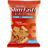 Slim Fast Snack Bag Cheddar Flavour Bites 22g - Pack of 12