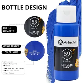 luxuskollektion Acrylfarben Set 24x59ml mit