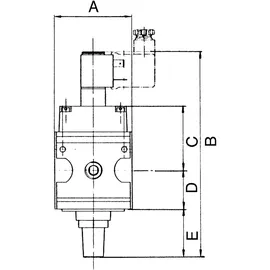 Riegler Schaltventil (3/2-Wegeventil) »multifix«, 24 V DC, BG 1, G 1/4