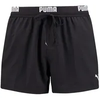 Puma Logo Badeshorts Black S