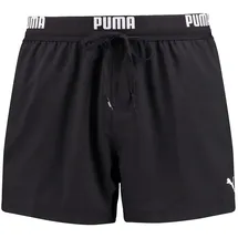 Puma Logo Badeshorts Black S