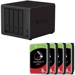 Synology DS923+ DiskStation  + 4x Seagate IronWolf® 8 TB Festplatte 32TB