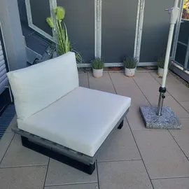 MCW MCW-H54 Loungesessel hellbraun/dunkelgrau