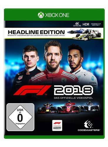 F1 2018 Headline Edition (XONE) (USK) XBOX-One Neu & OVP