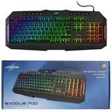 uRage Exodus 700 Semi-Mechanical Gaming Tastatur DE schwarz (00186011)