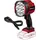 Einhell Akku-Lampe Kunststoff rot/schwarz ohne Akku