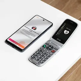 SPC Polaris - 4G Seniorenhandy mit großen Tasten und Notruftaste | Kompatibel mit App für Fernzugriff SPC Care (iOS & Android), GPS-Tracking und Sicherheitswarnungen | Schwarz