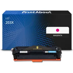 Toner kompatibel mit HP 203X (CF543X) - Magenta - Hohe Kapazität