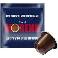 CAFFÈ MORENO - AROMA BLU - Box 100 NESPRESSO KOMPATIBLE KAPSELN 5.2g