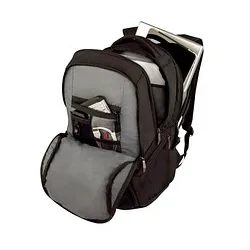 WENGER Laptop-Rucksack Transit Kunstfaser schwarz 27,0 l bis 39,6 cm (15,6 Zoll)