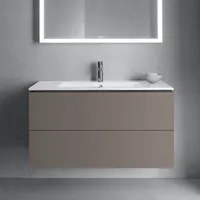 Duravit L-Cube Waschtischunterschrank, 2 Auszüge, LC624204343,