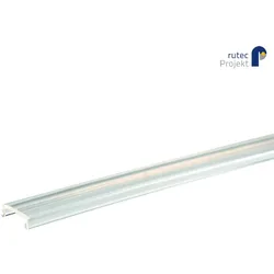 Rutec Projekt Abdeckung für Profil WEP26/70, leicht gewölbt, klar, Polycarbonat (PC), 200cm RUP-PFE157