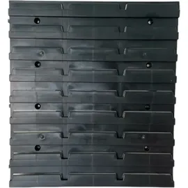 QBRICK SYSTEM Container Set Nr. 6 Werkstattwand 39 x 35 cm mit 8 Behältern für Pro Organizer 100 / 200