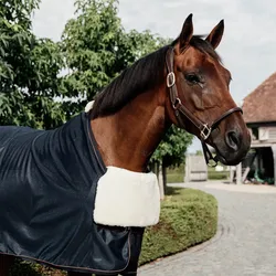 Kentucky Horsewear BIB Brustschutz mit Fell - Natur