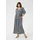 Kaffe Kleid Blusenkleid Graphic Print Blau/Weiß 46
