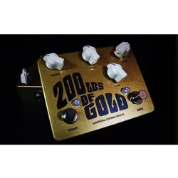 Lovepedal 200lbs Gold - Fuzz Pedal